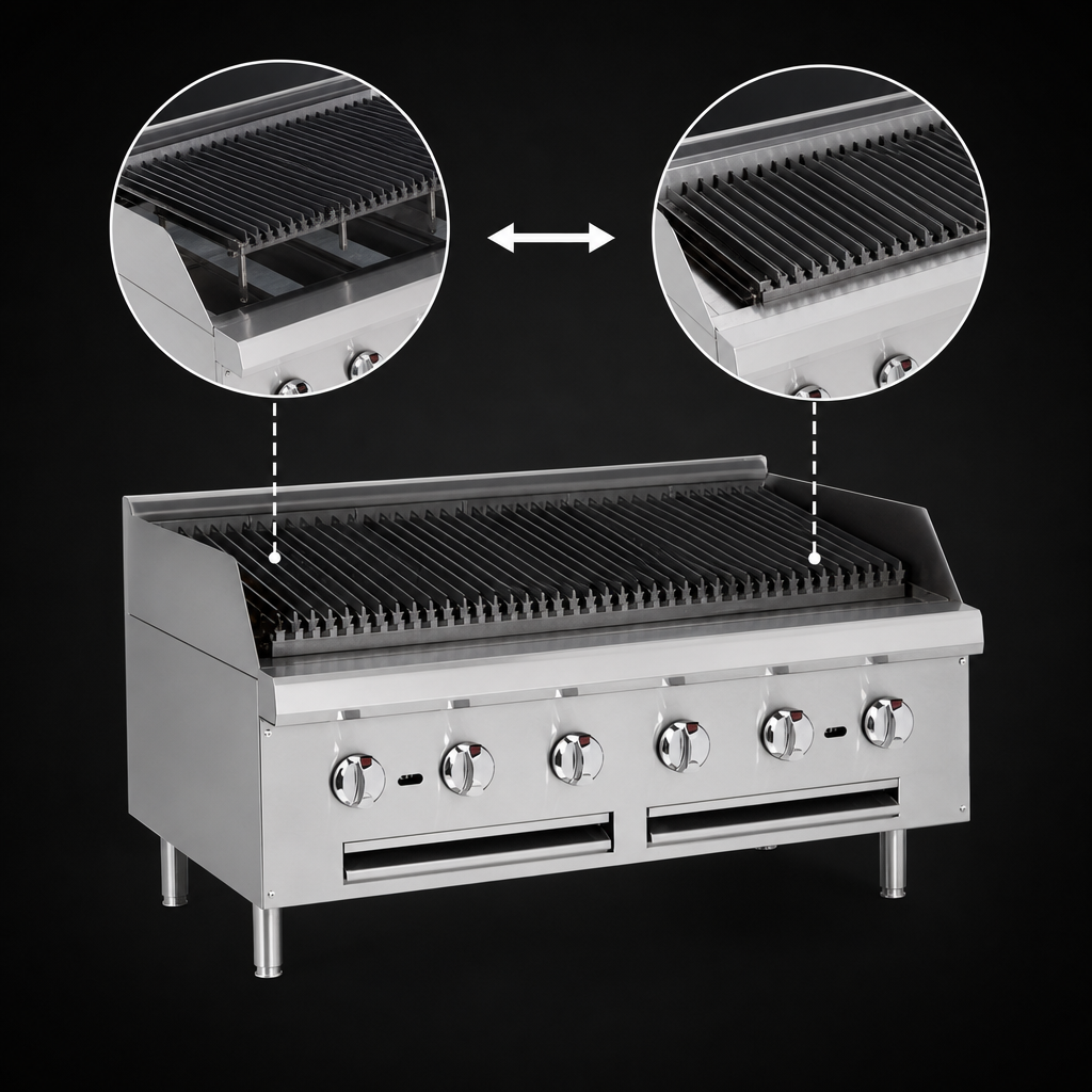 Two-Position Cooking Grid