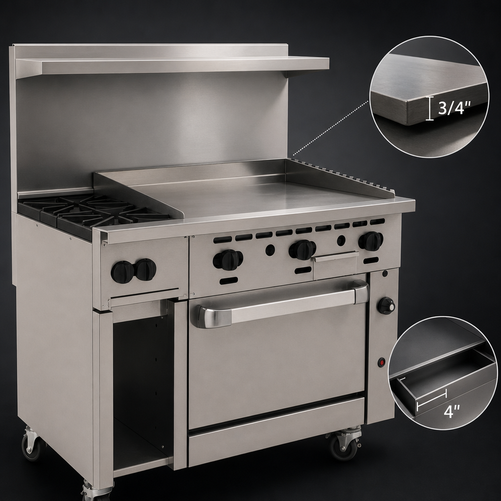 Manual 36-Inch Griddle