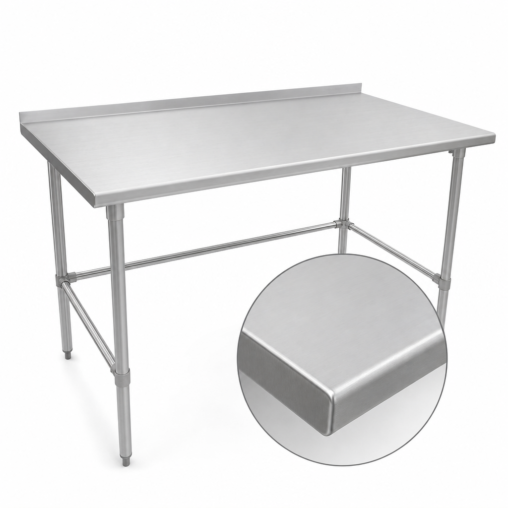 16-Gauge Stainless Steel Top