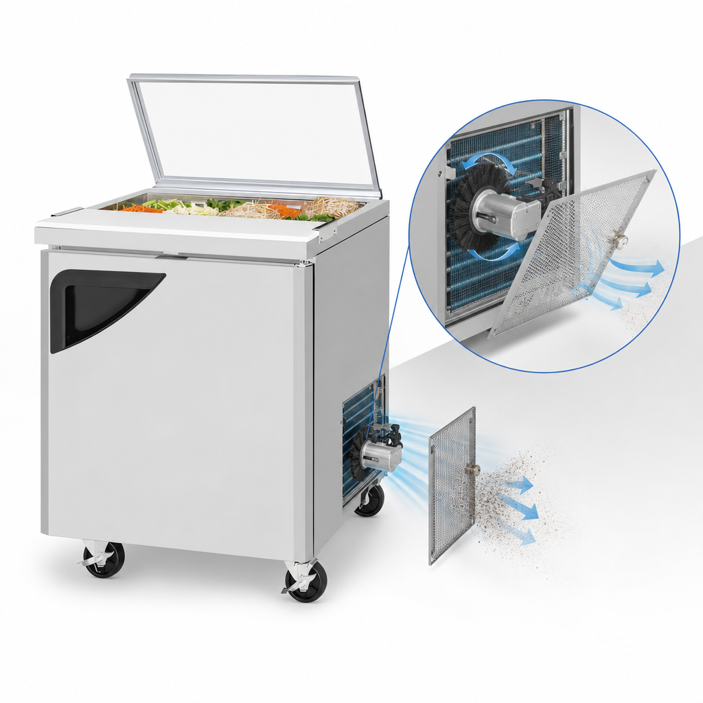 Self-Cleaning Condenser