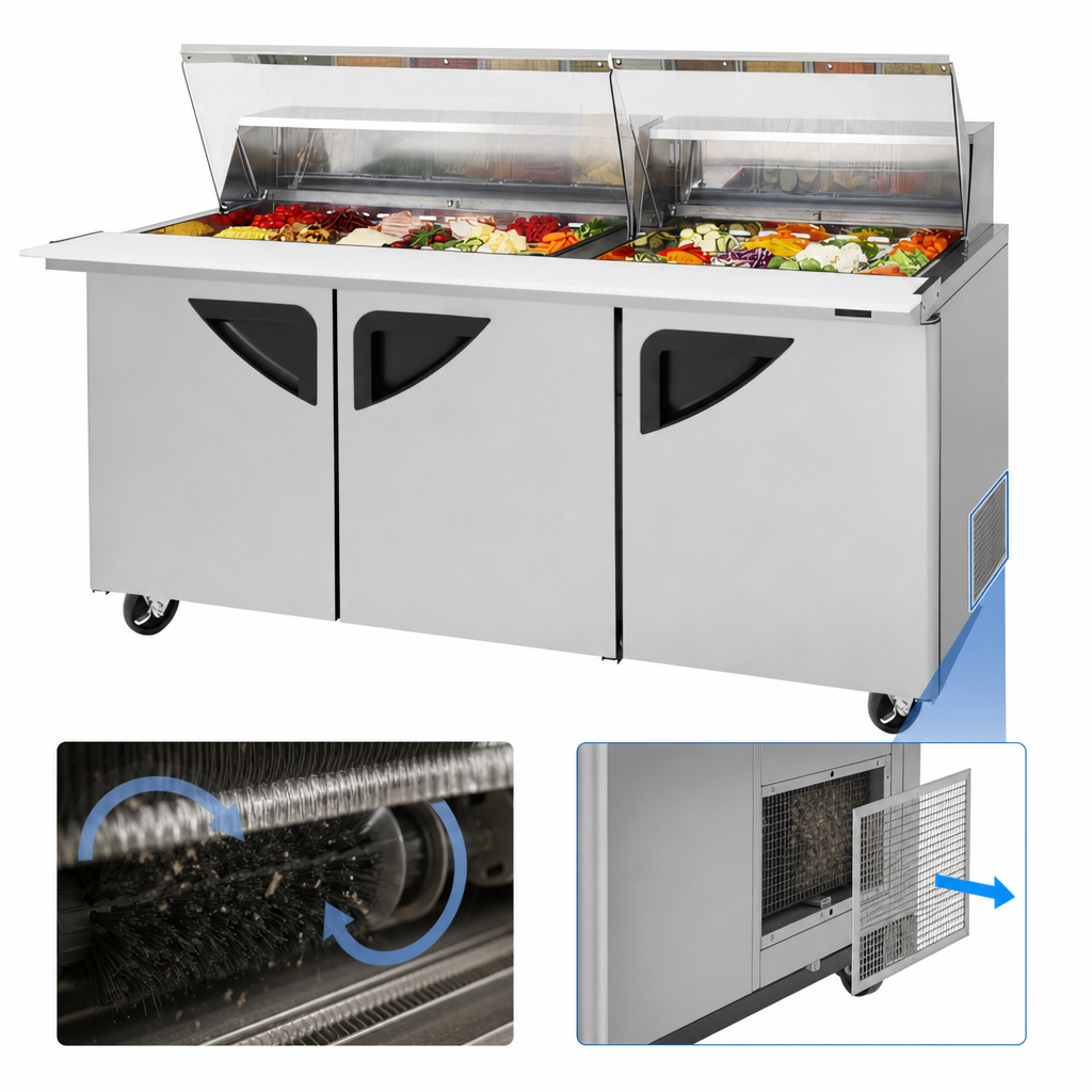 Self-Cleaning Condenser