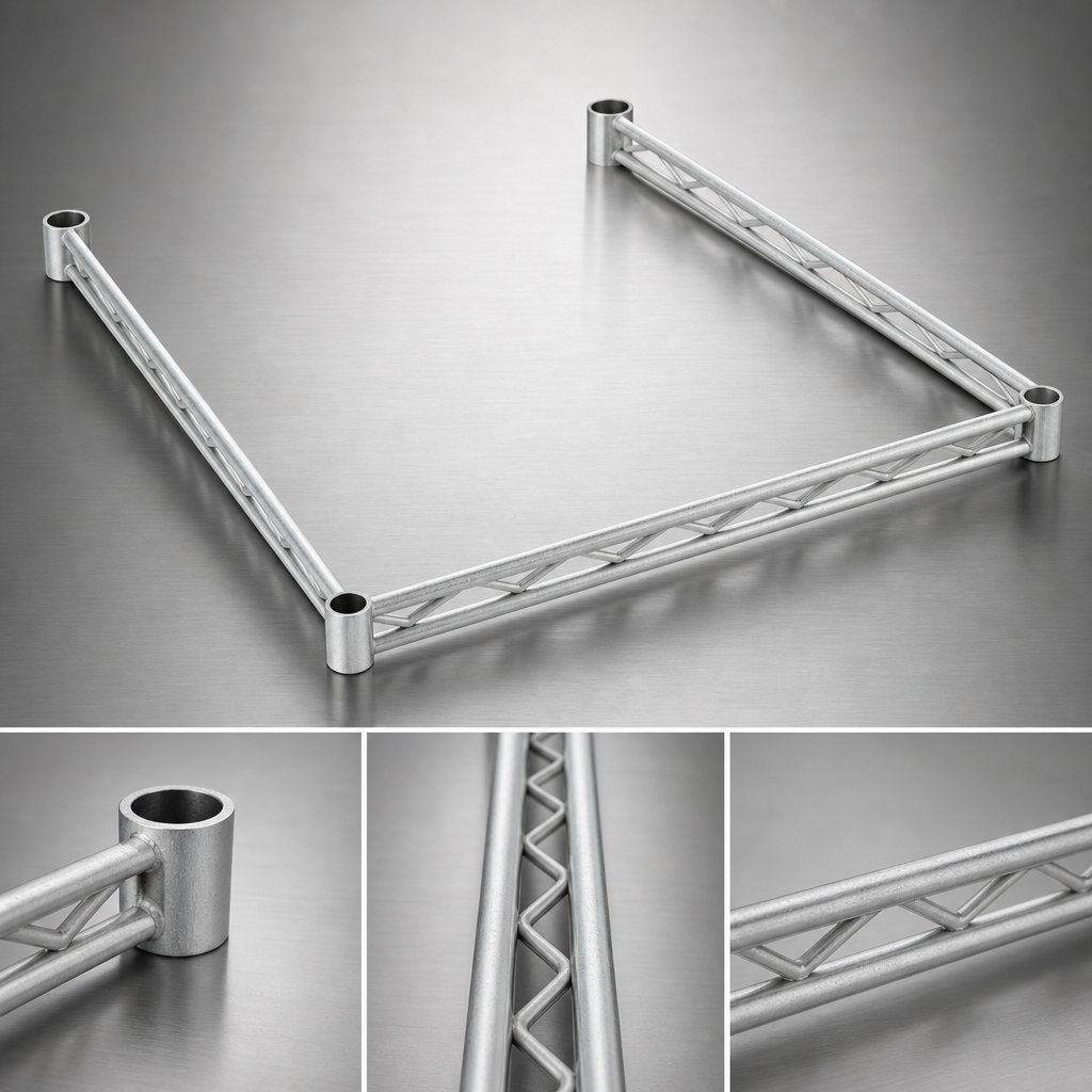 3-Sided Double Truss Frame