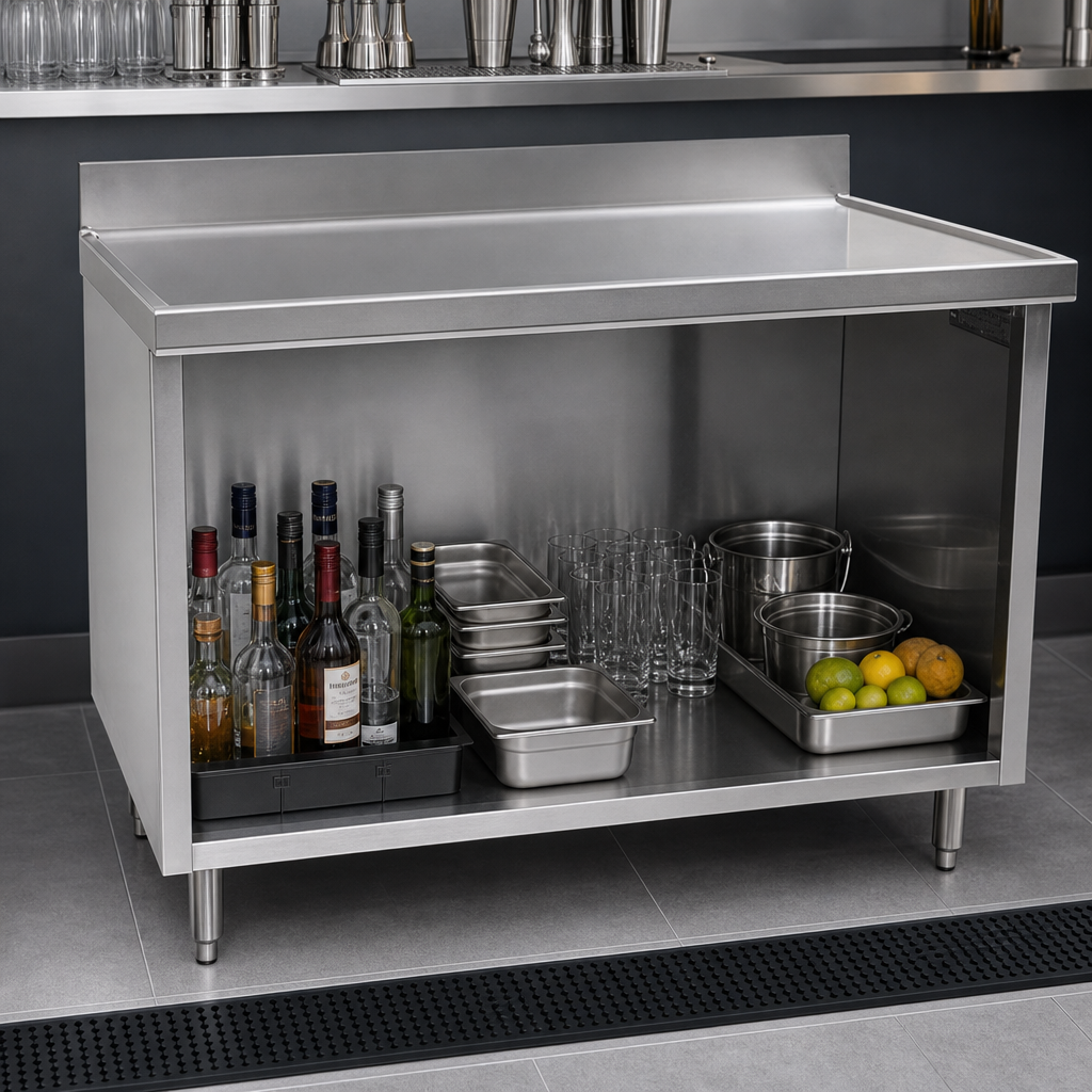 Open Front Cabinet Base