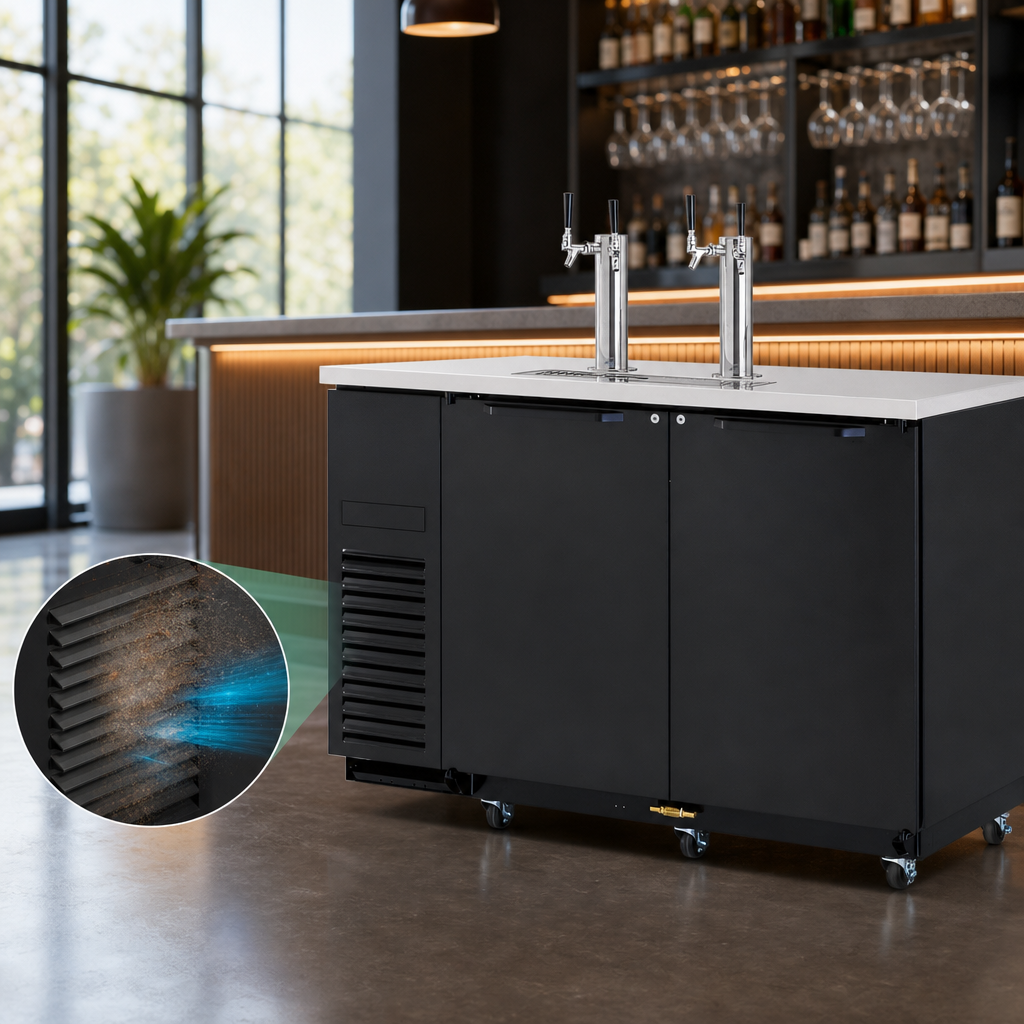 Self-Cleaning Condenser