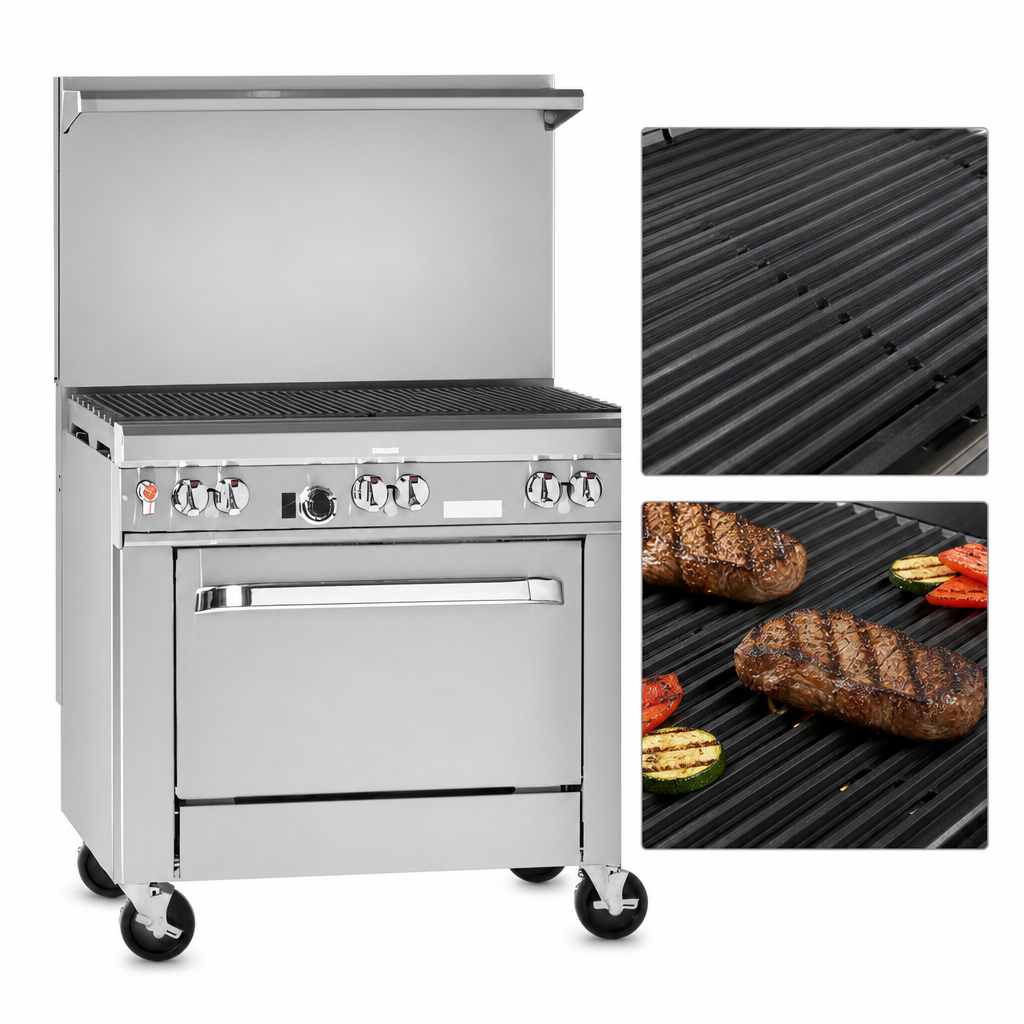 36-Inch Charbroiler Top