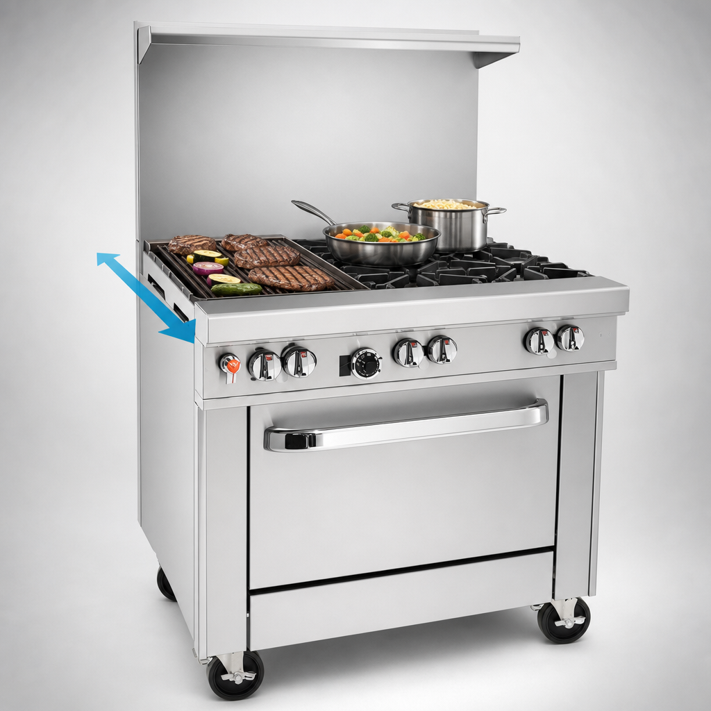 27-Inch Deep Cooking Surface