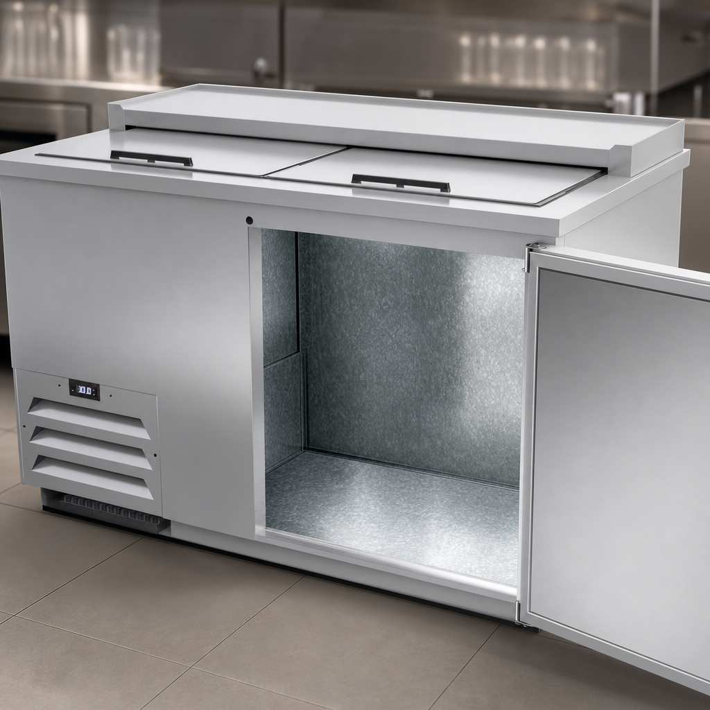 Galvanized Steel Interior and Floor