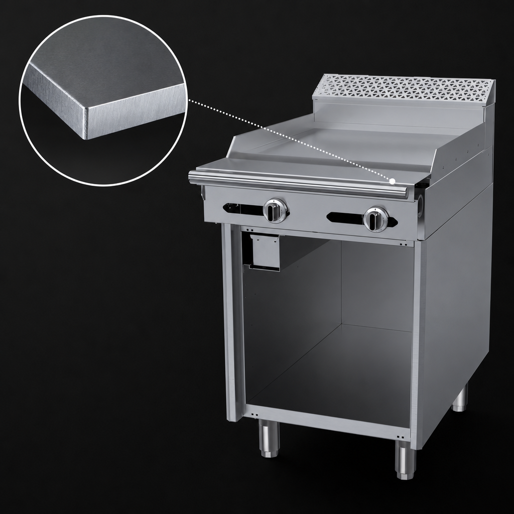 1-Inch Steel Griddle Plate