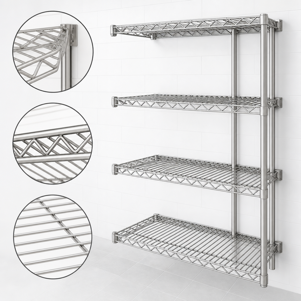 QuadTruss® Wire Shelves