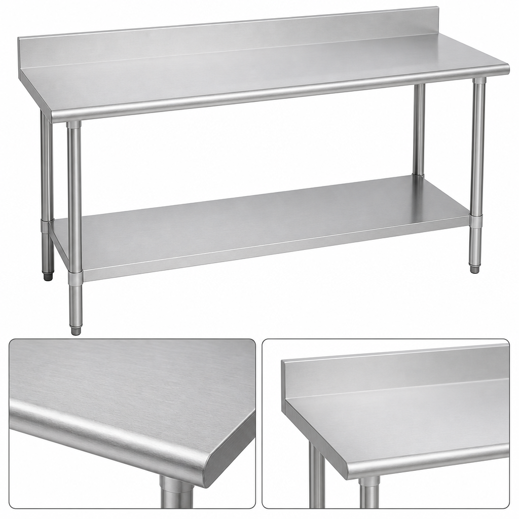 16-Gauge 400 Series Stainless Steel Top