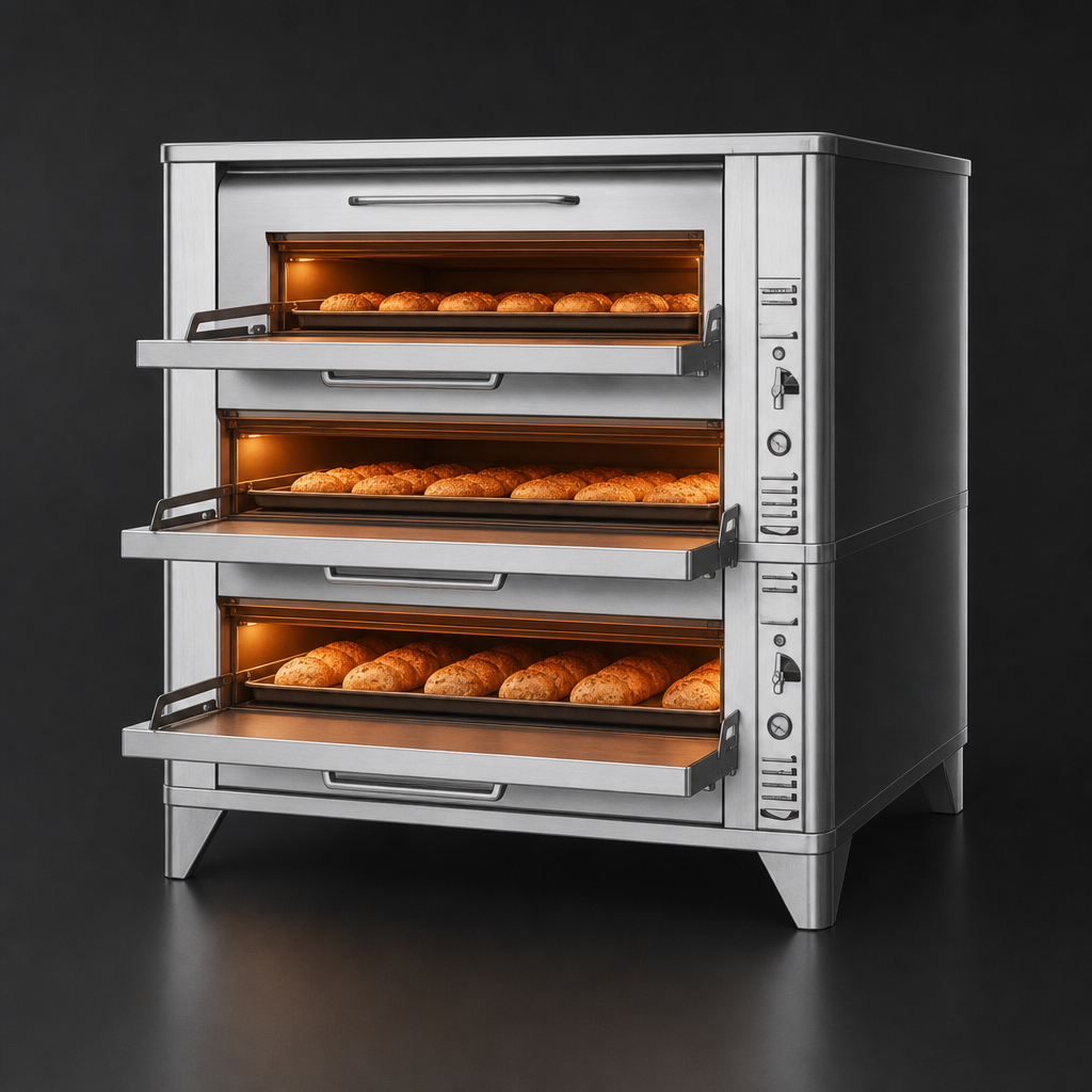 Three Total Baking Compartments