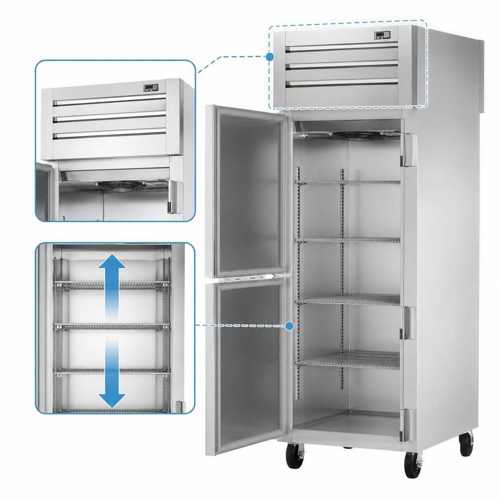 Top-Mounted Self-Contained Refrigeration