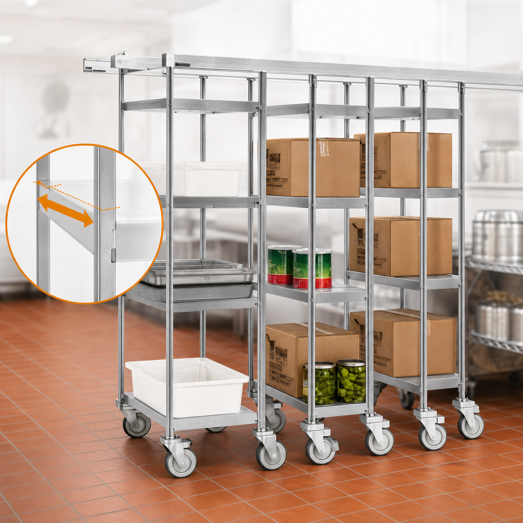 Designed for 18-Inch Shelves