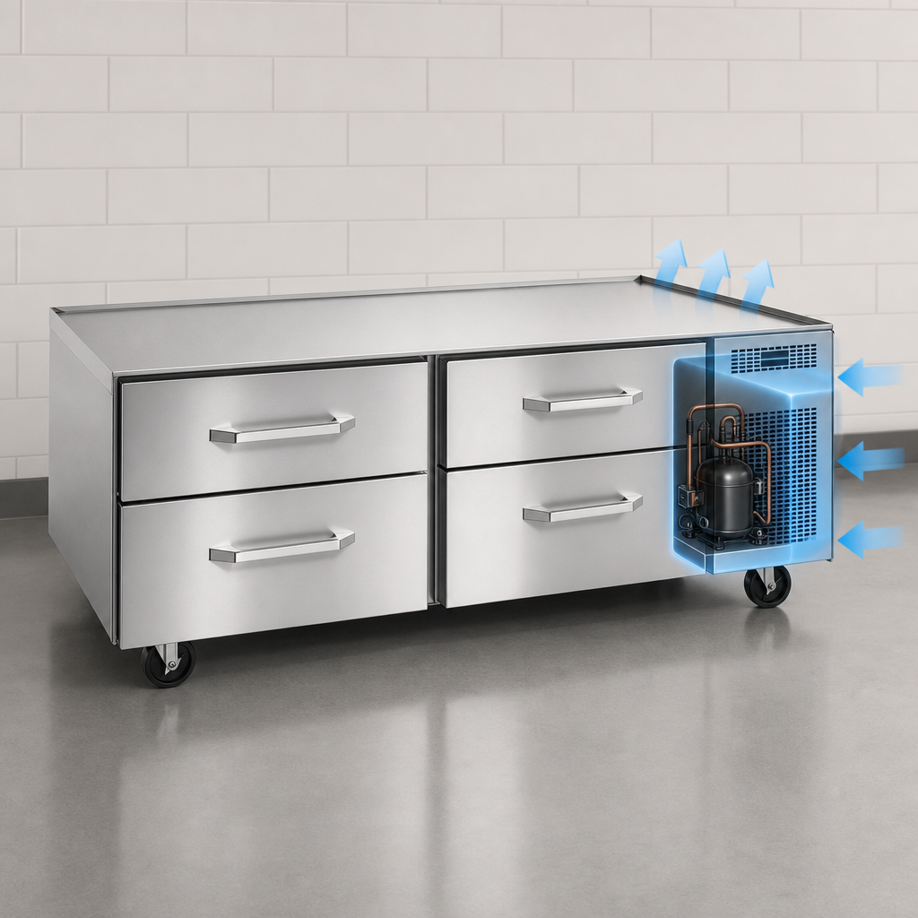 Right-Side Self-Contained Refrigeration