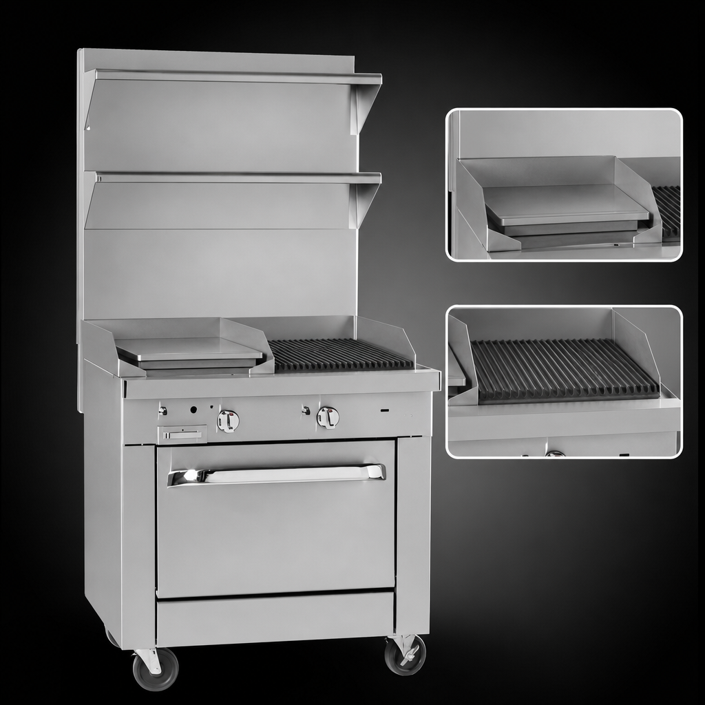 Dual Cooking Surfaces