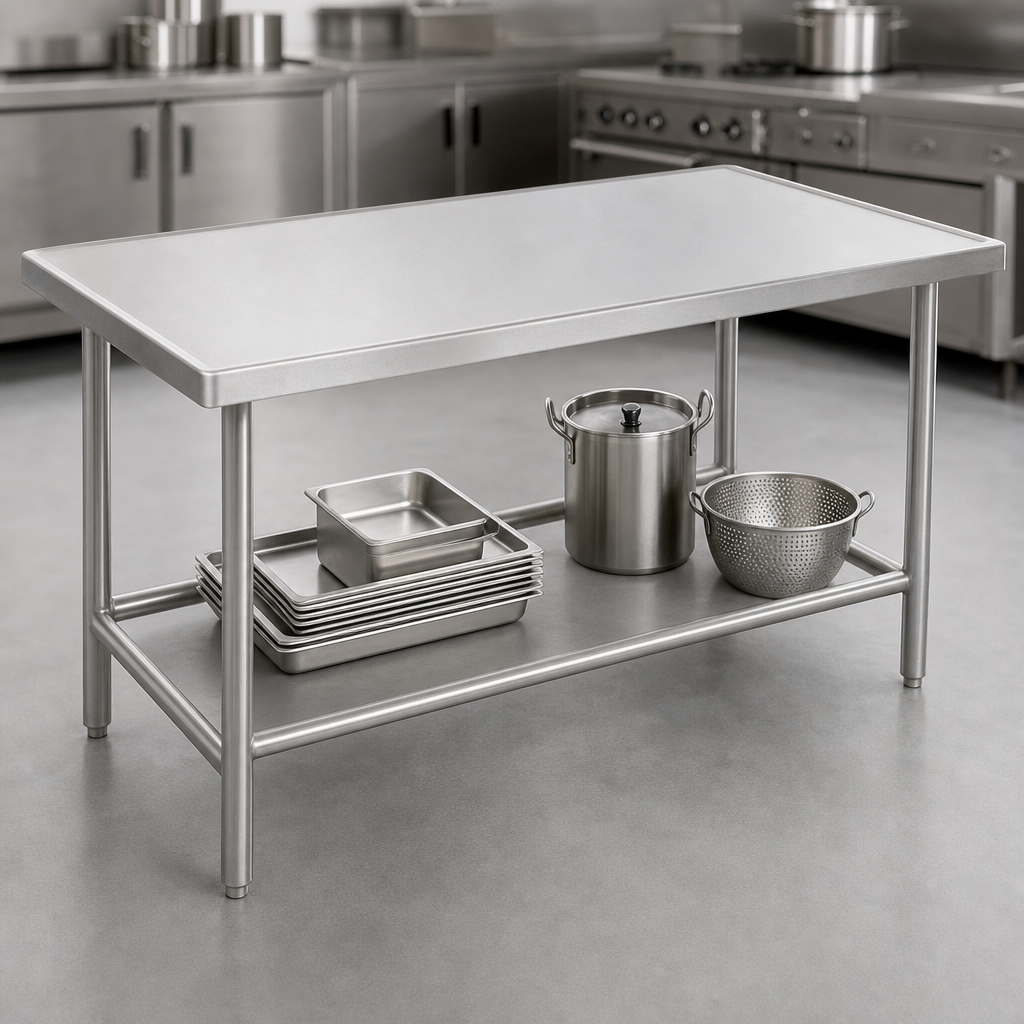Open Stainless Steel Base