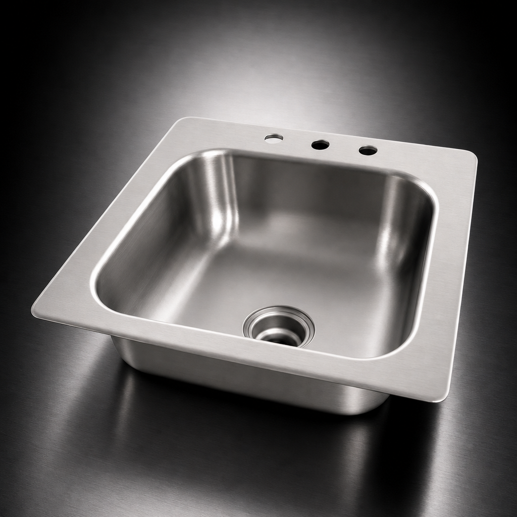 Deep-Drawn Seamless Bowl