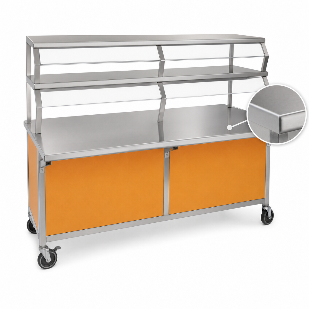 Stainless Steel Solid Top