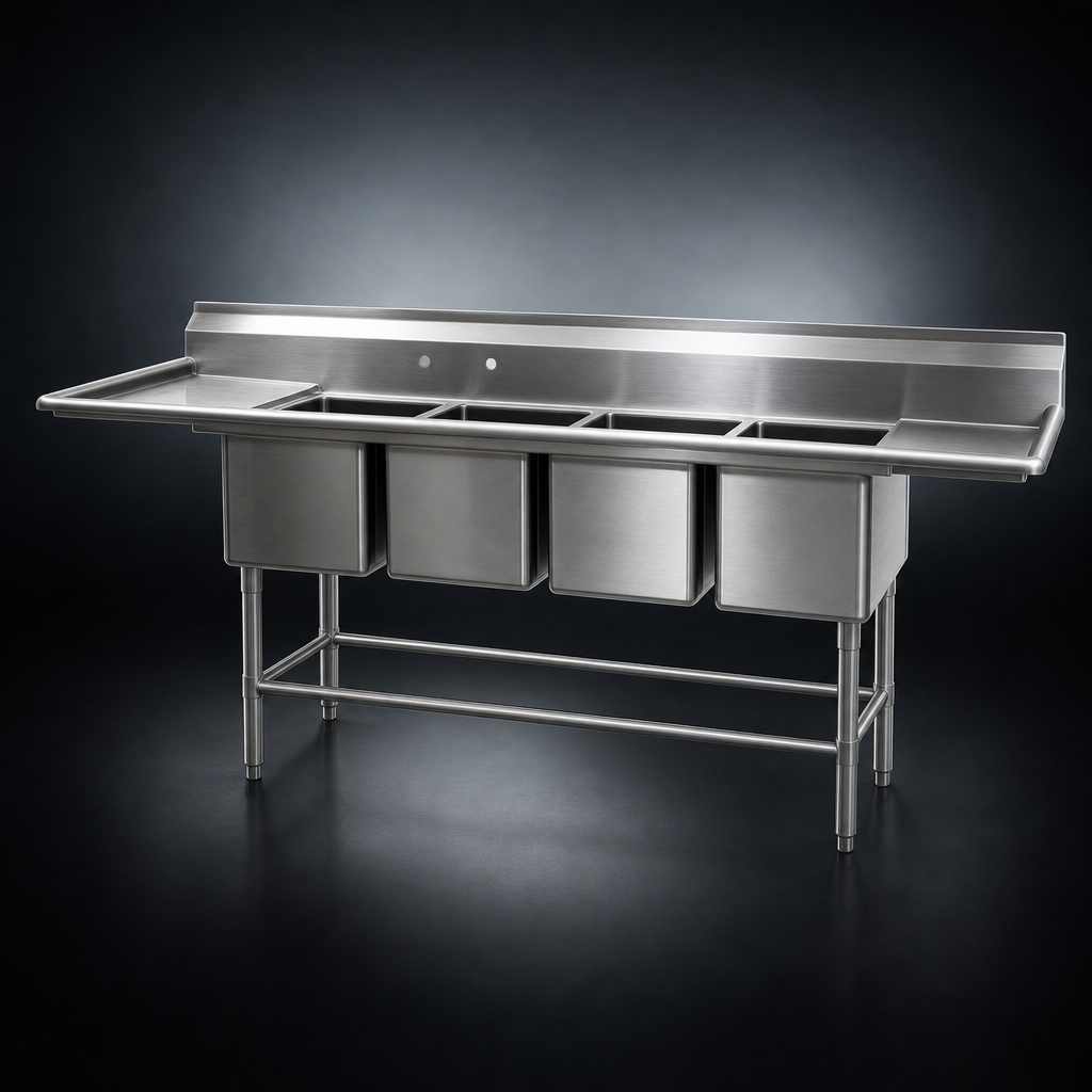 Heavy-Duty Stainless Steel Construction
