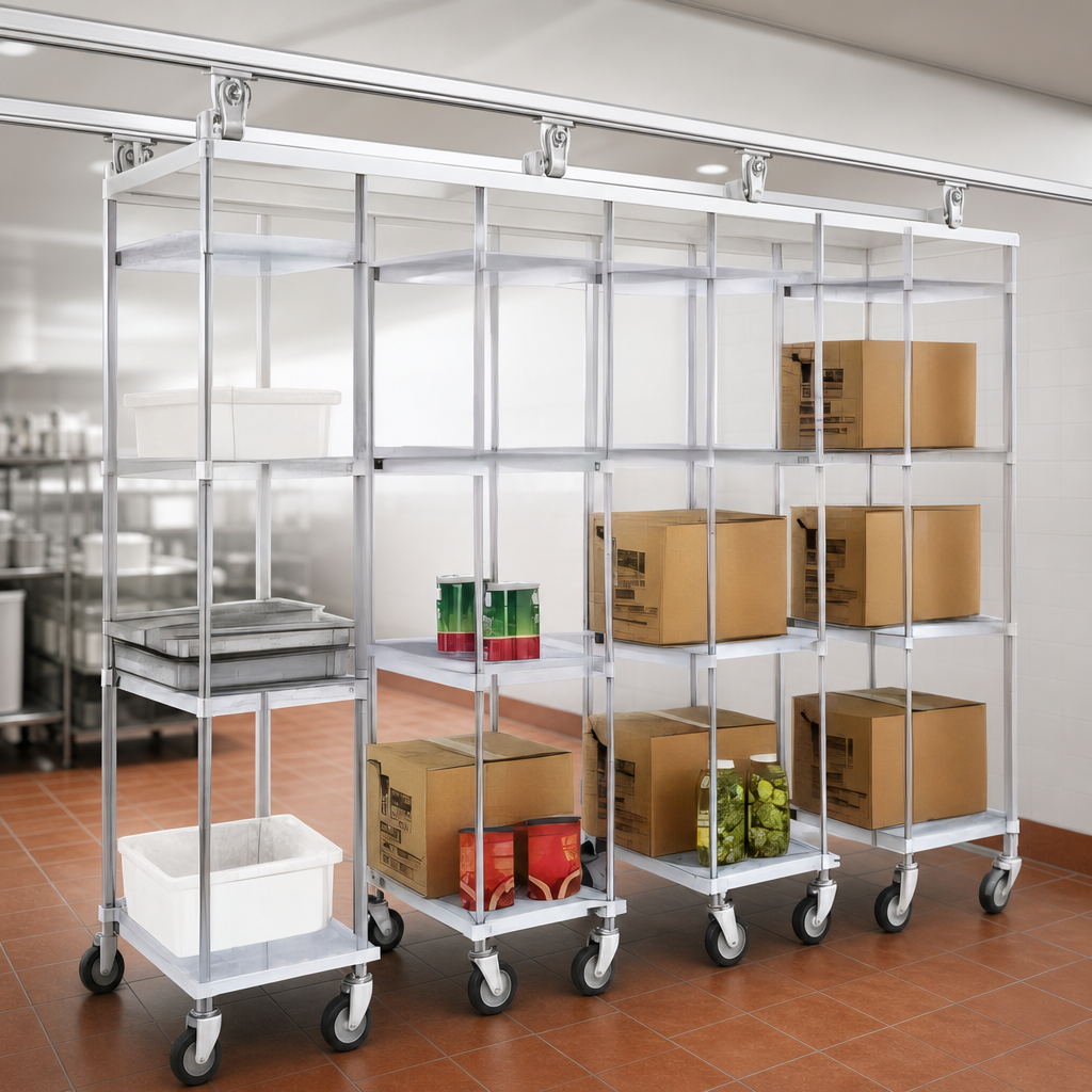 Overhead Track Mobile Unit Kit