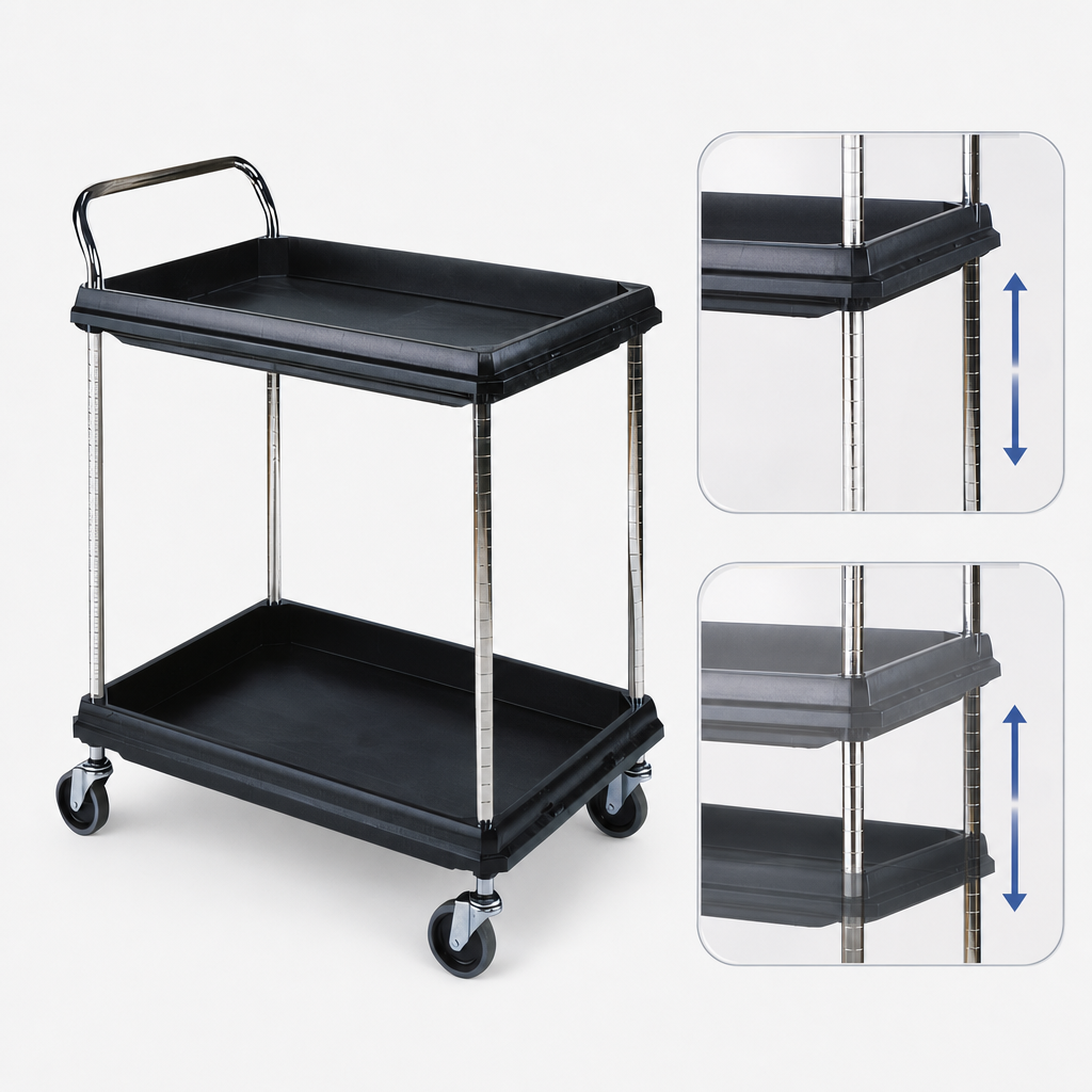 Adjustable Polymer Shelves