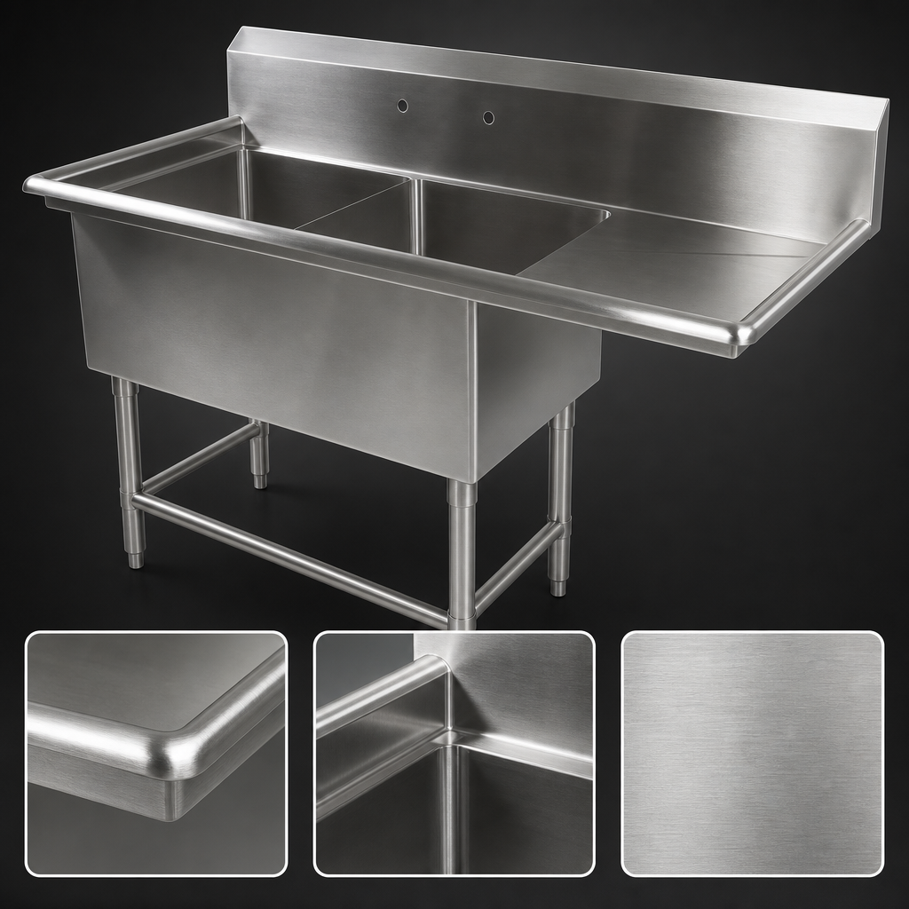 Heavy-Duty Stainless Steel Construction