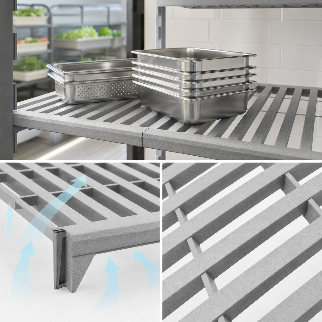 Vented Shelf Plates