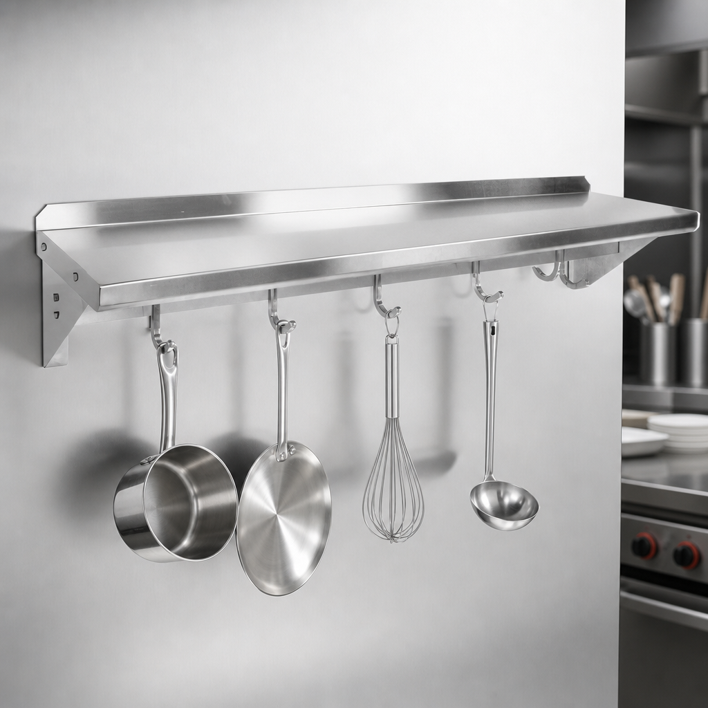 Integrated Pot Rack