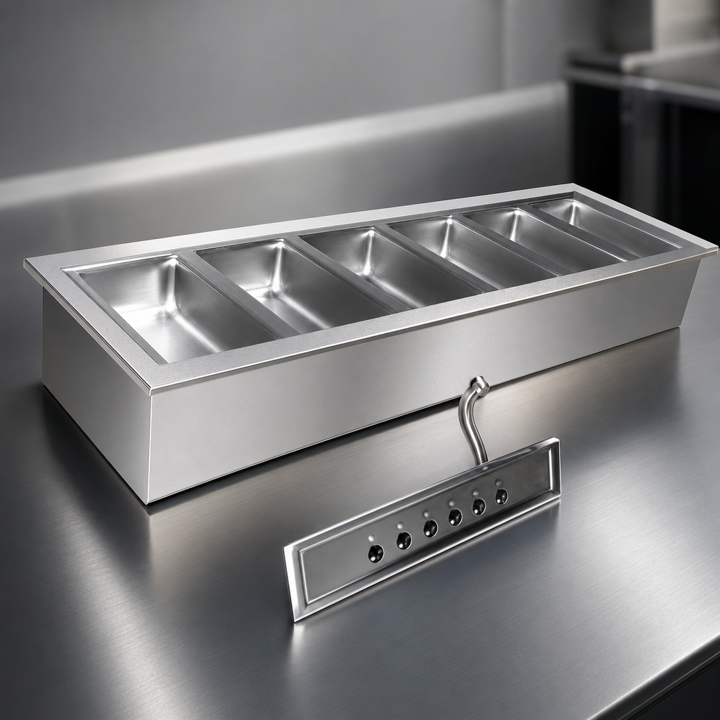 Heavy Gauge Stainless Steel Top