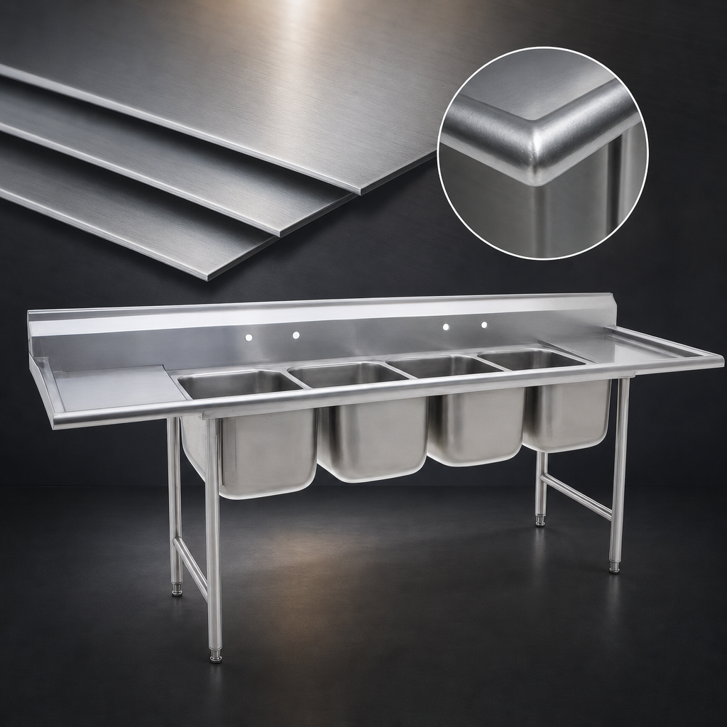304 Stainless Steel Construction