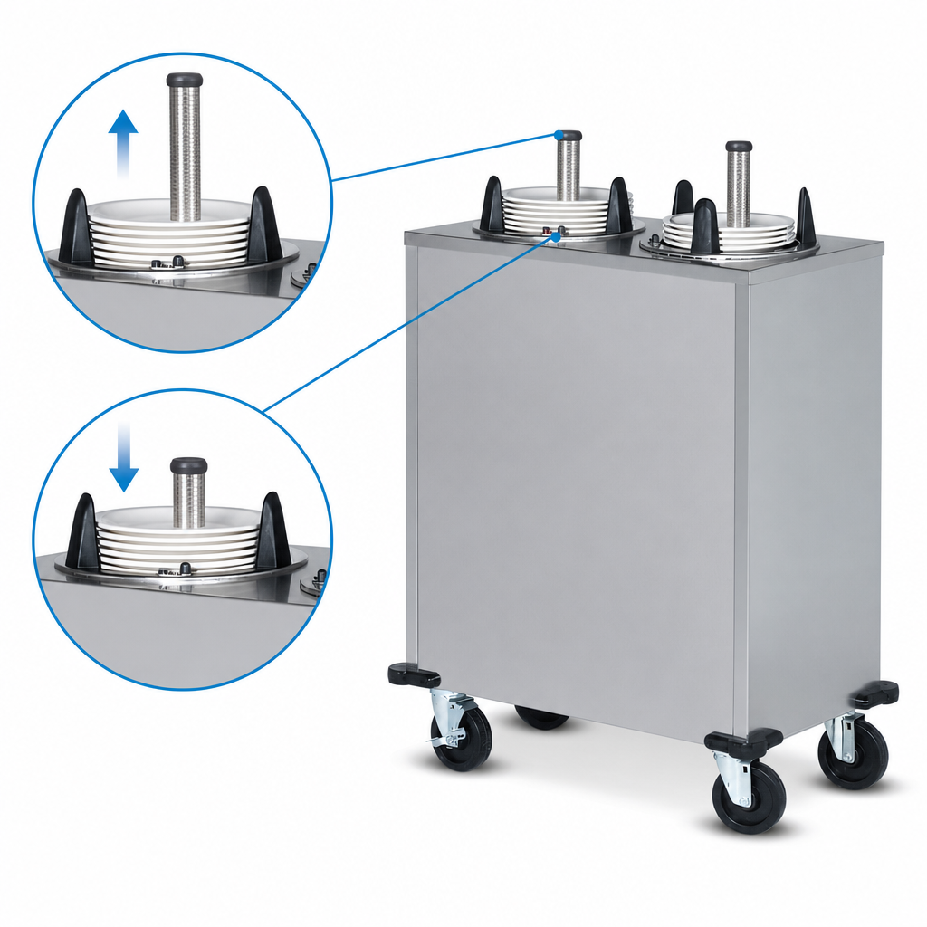 Self-Leveling Dispensing Tubes