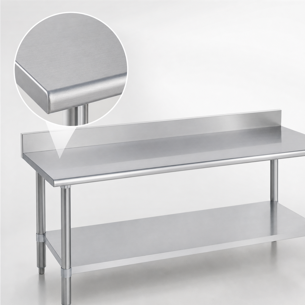 16 Gauge 300 Series Stainless Steel Top