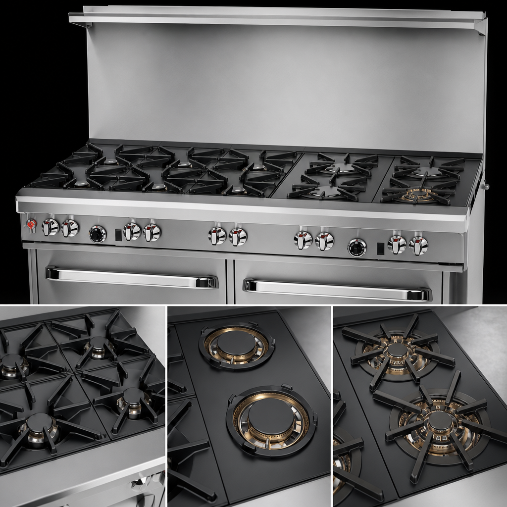 Nine-Burner Top