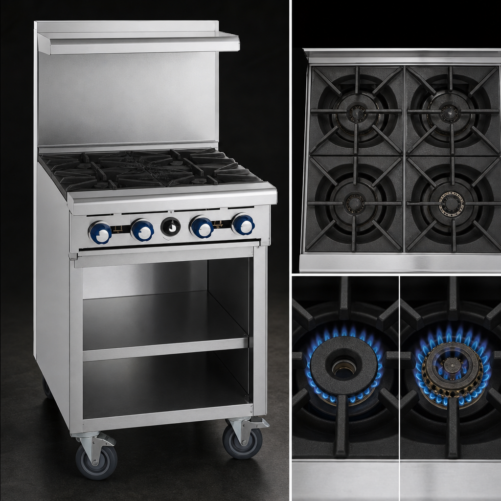 Four-Burner Cooking Top