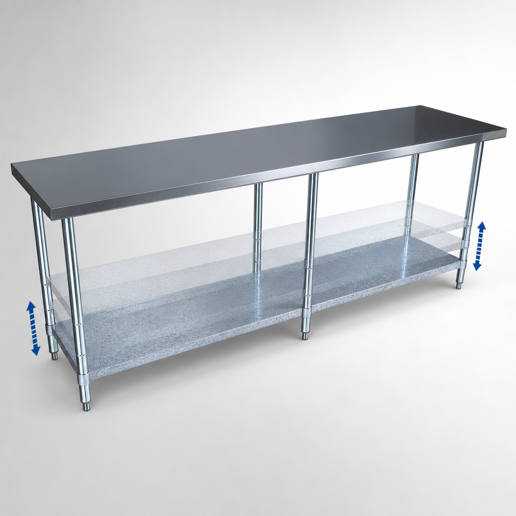 Adjustable Stainless Steel Undershelf