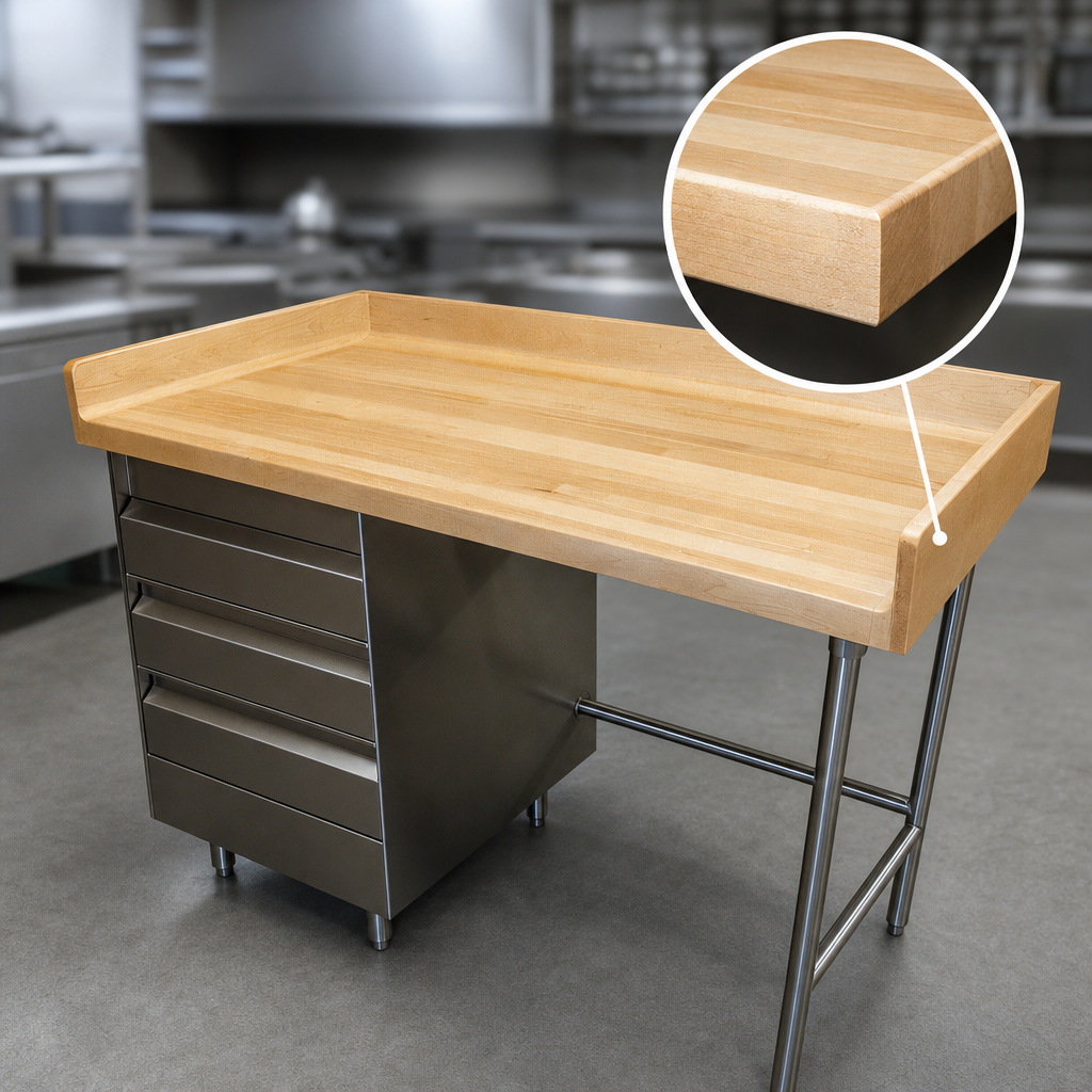 Thick Wood Top