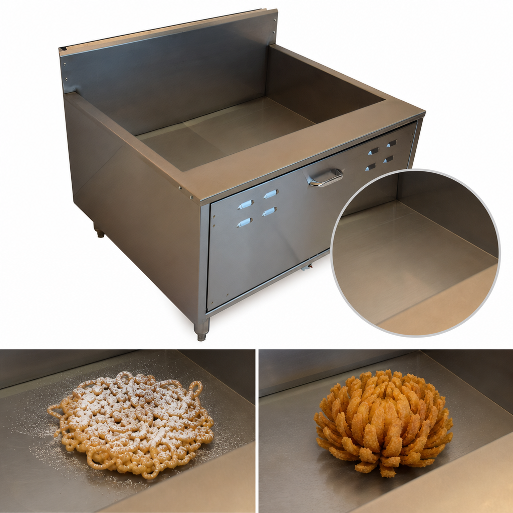 Flat Bottom Fry Pot