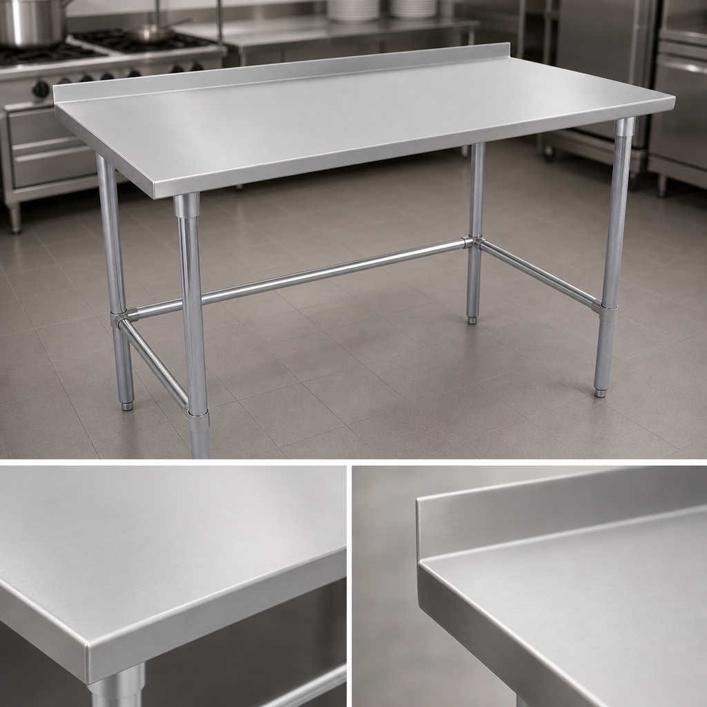 16-Gauge Type 300 Stainless Steel Top