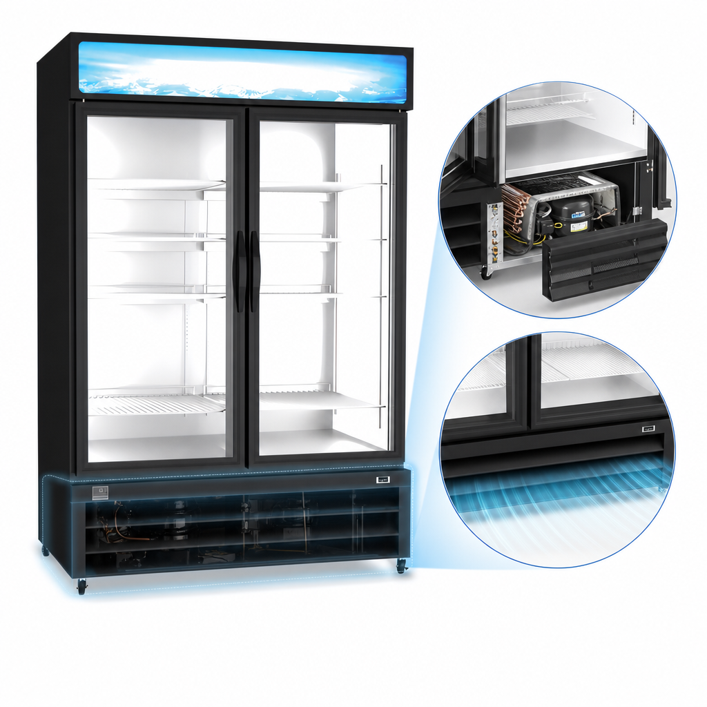 Self-Contained Bottom-Mount Refrigeration
