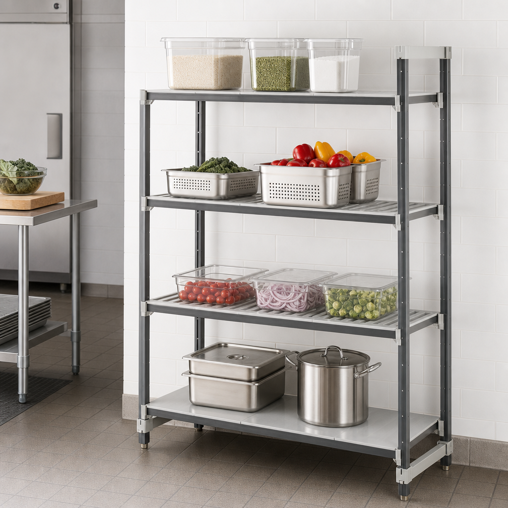 4-Shelf Mixed Layout