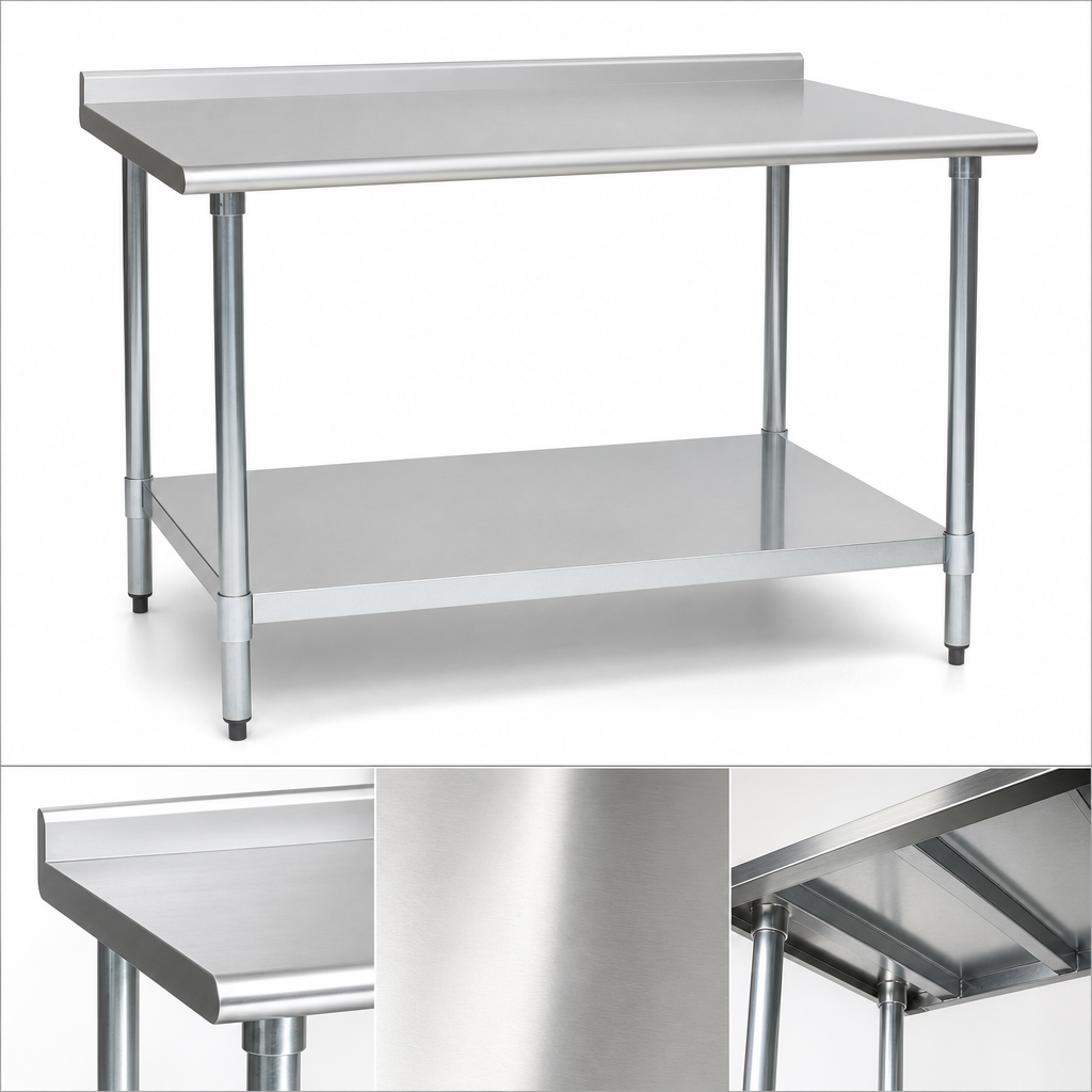 16-Gauge 300 Series Stainless Steel Top
