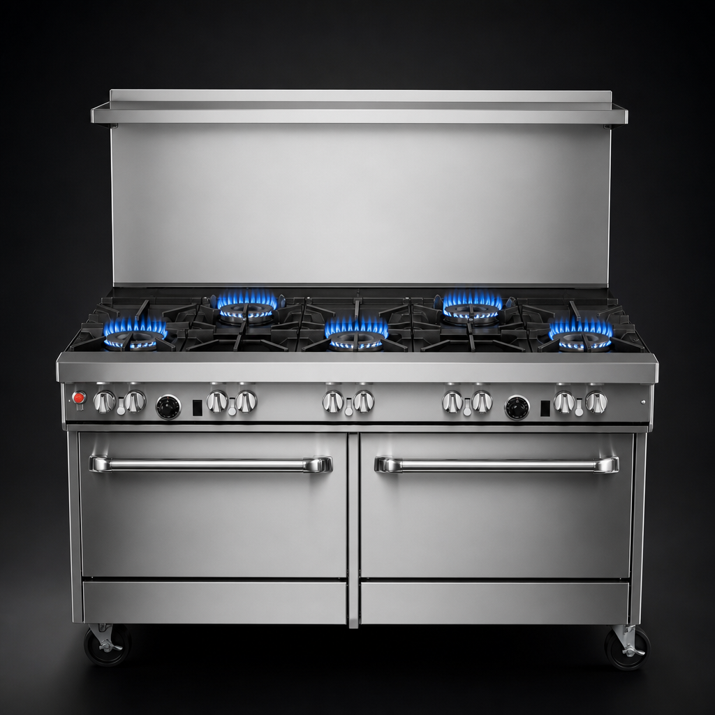 Five Open Burners