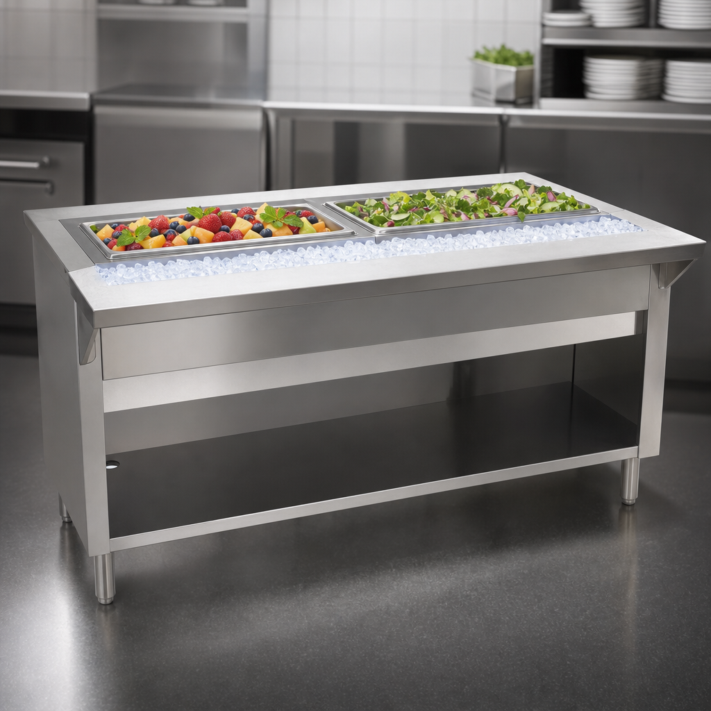 Ice Cooled Serving Surface