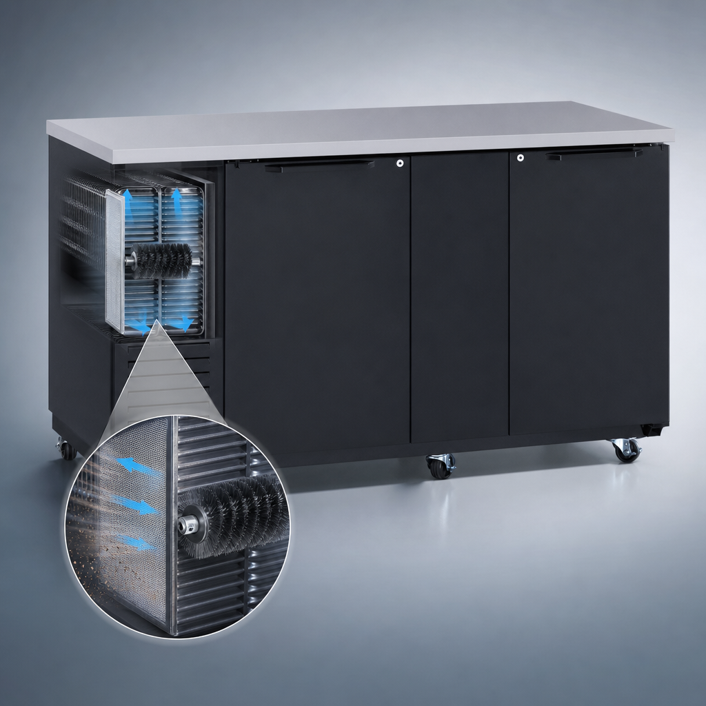 Patented Self-Cleaning Condenser