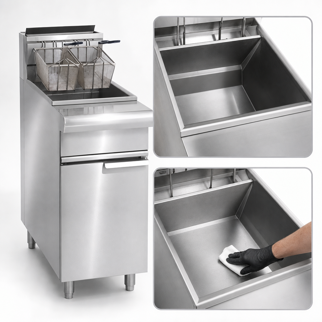 Open Pot Fry Tank