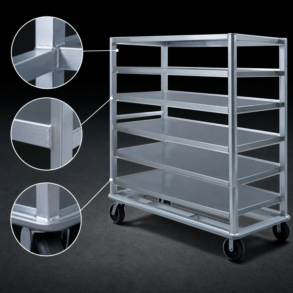 All-Welded Aluminum Construction