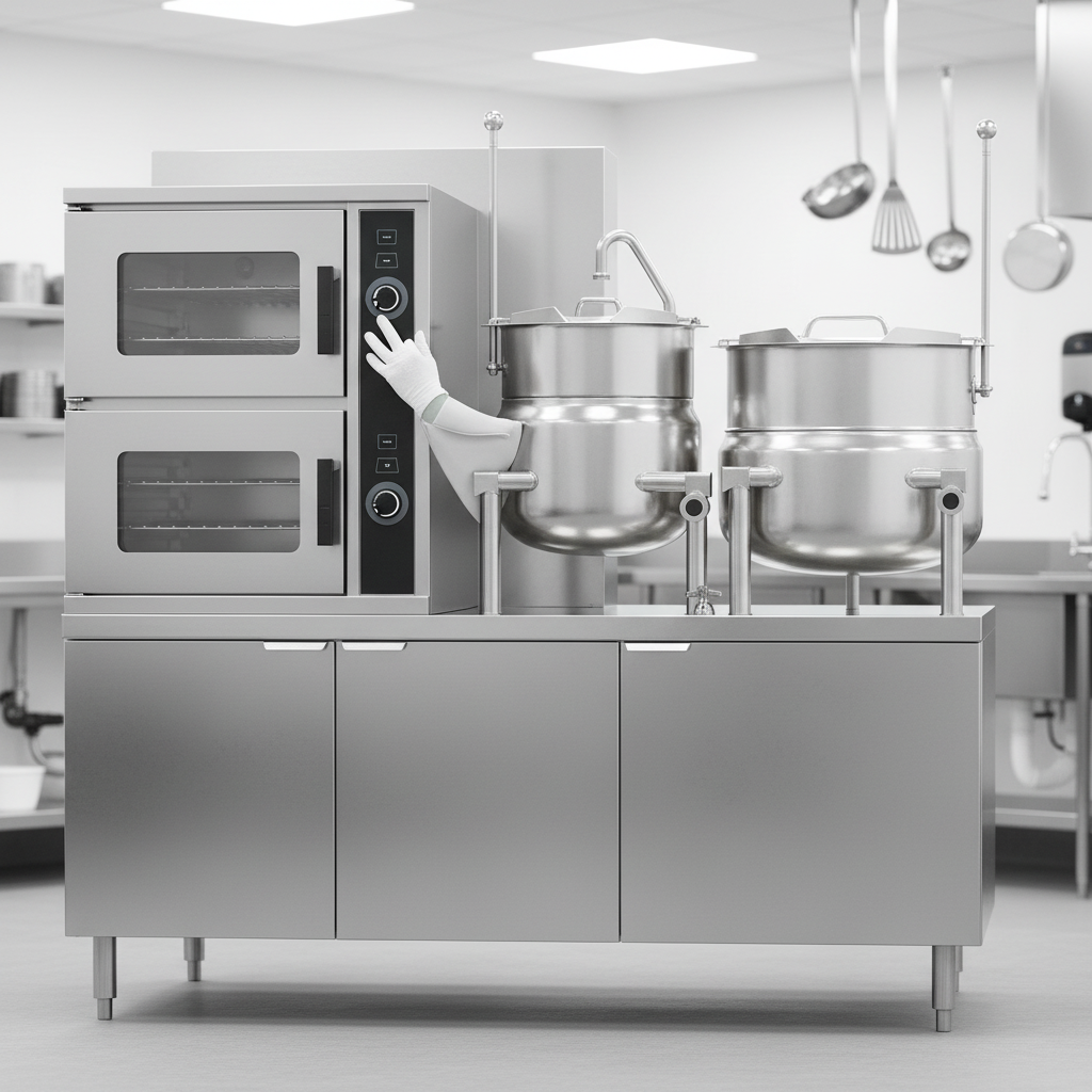 Experience dependable and efficient startup with the steamer's advanced electronic ignition system.