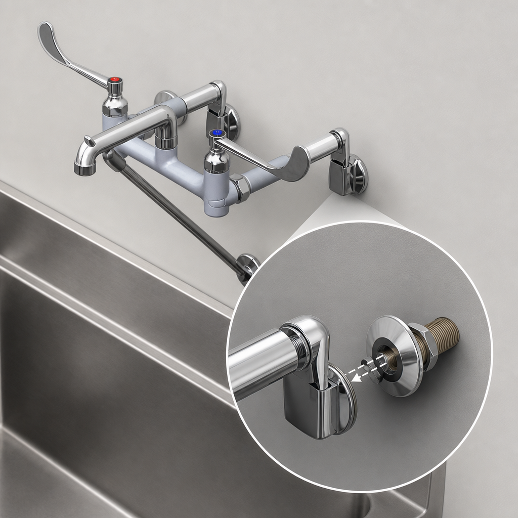 Adjustable Flanged Inlet