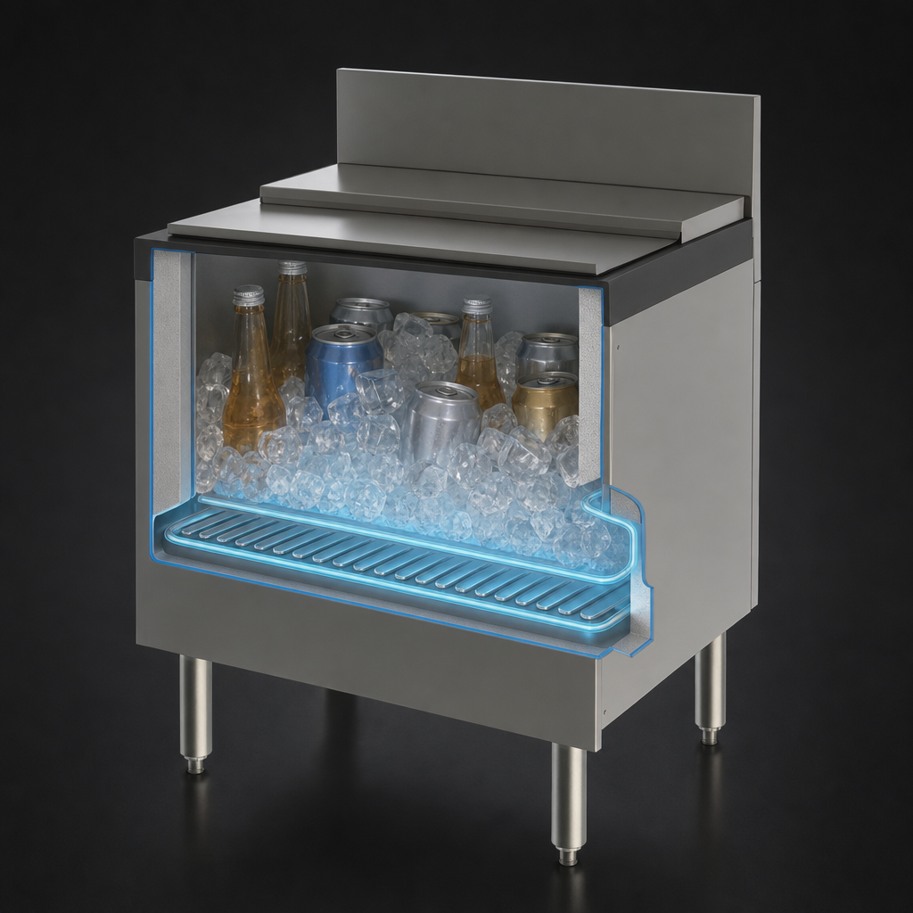Concealed 10-Circuit Cold Plate