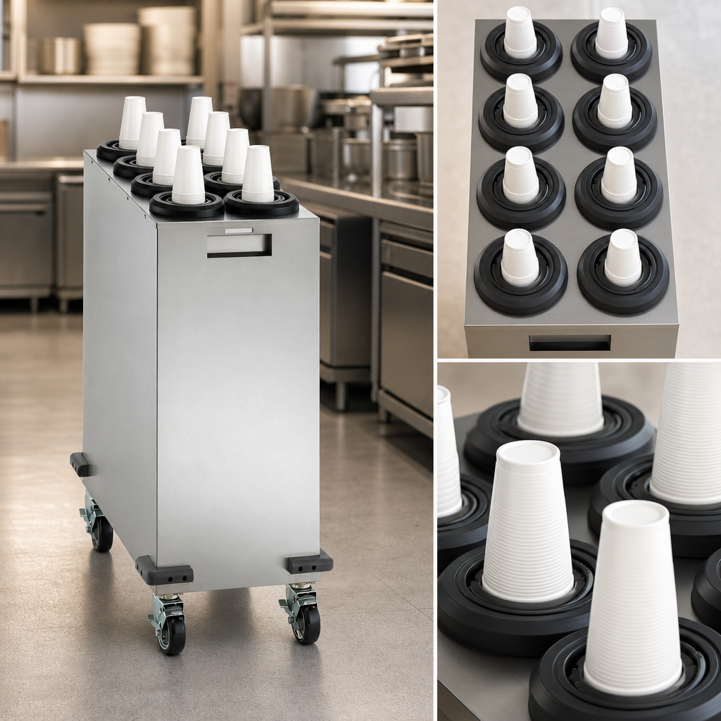 Eight Cup Dispensers